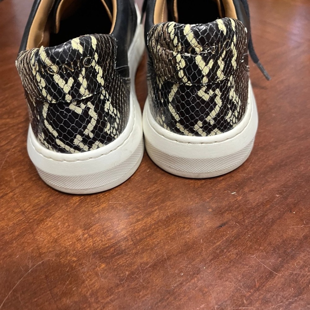 Vionic Black and Snake Print Sneakers - Picture 5 of 12